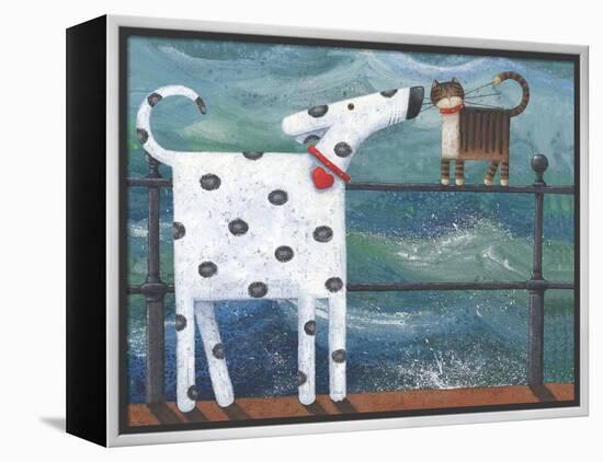 Puppy Love-Peter Adderley-Framed Stretched Canvas