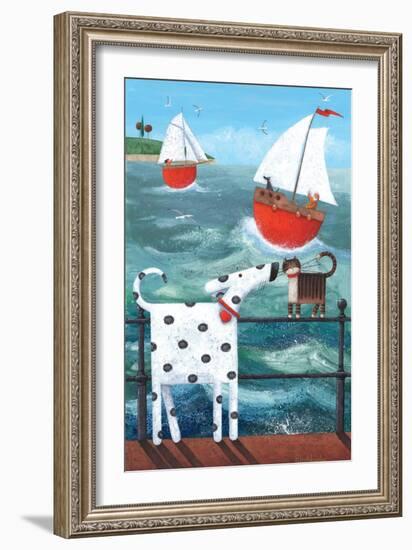 Puppy Love-Peter Adderley-Framed Art Print