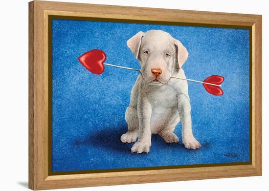 Puppy Lover-Will Bullas-Framed Premier Image Canvas