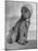 Puppy Wearing a Bonnet Participating in the Dog Fashion Show-null-Mounted Photographic Print