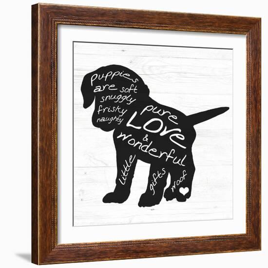 Puppy-ALI Chris-Framed Giclee Print