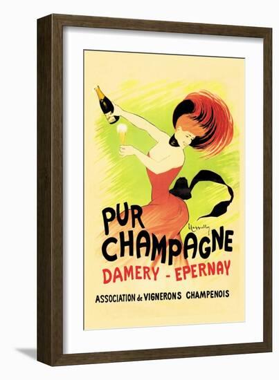 Pur Champagne-Leonetto Cappiello-Framed Art Print