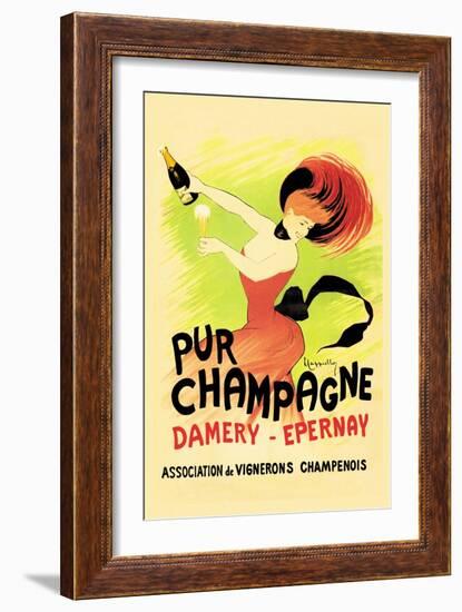 Pur Champagne-Leonetto Cappiello-Framed Art Print