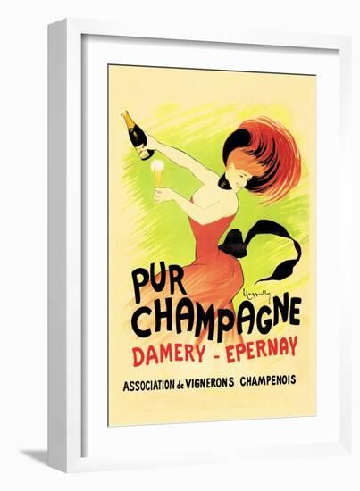 Pur Champagne-Leonetto Cappiello-Framed Art Print