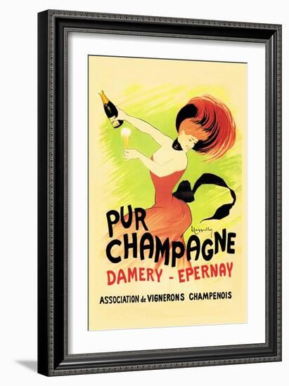 Pur Champagne-Leonetto Cappiello-Framed Art Print