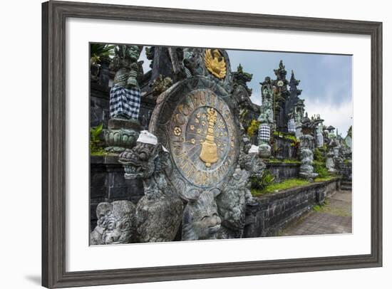 Pura Besakih Temple Complex, Bali, Indonesia, Southeast Asia, Asia-Michael Runkel-Framed Photographic Print