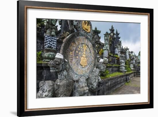 Pura Besakih Temple Complex, Bali, Indonesia, Southeast Asia, Asia-Michael Runkel-Framed Photographic Print