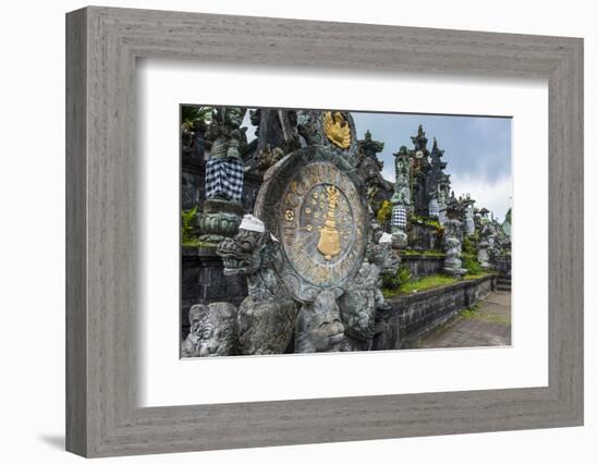 Pura Besakih Temple Complex, Bali, Indonesia, Southeast Asia, Asia-Michael Runkel-Framed Photographic Print