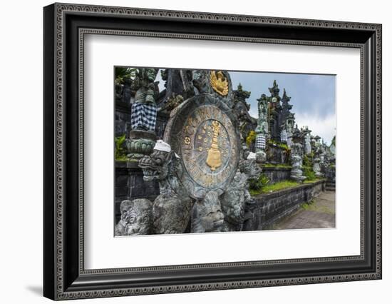 Pura Besakih Temple Complex, Bali, Indonesia, Southeast Asia, Asia-Michael Runkel-Framed Photographic Print