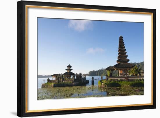 Pura Ulun Danu Bratan Water Temple, Bali Island, Indonesia-Keren Su-Framed Photographic Print
