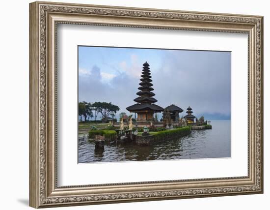 Pura Ulun Danu Bratan Water Temple, Bali Island, Indonesia-Keren Su-Framed Photographic Print