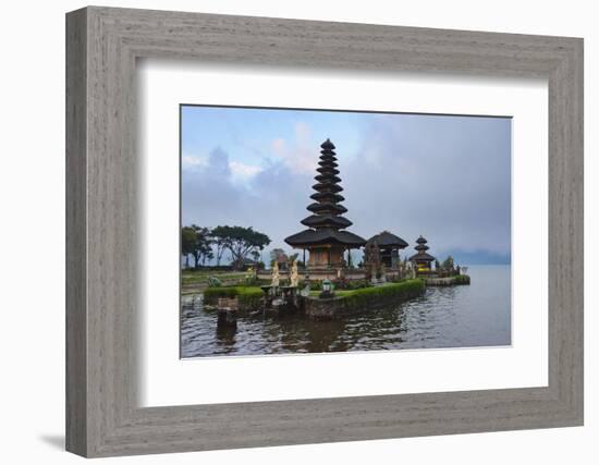 Pura Ulun Danu Bratan Water Temple, Bali Island, Indonesia-Keren Su-Framed Photographic Print