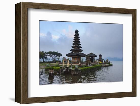 Pura Ulun Danu Bratan Water Temple, Bali Island, Indonesia-Keren Su-Framed Photographic Print