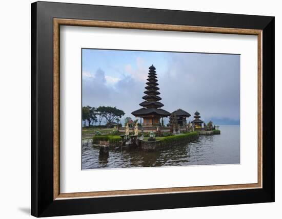 Pura Ulun Danu Bratan Water Temple, Bali Island, Indonesia-Keren Su-Framed Photographic Print