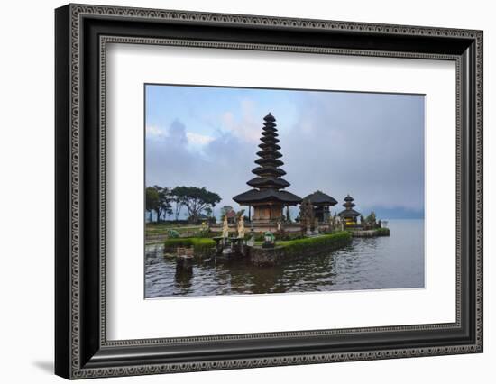 Pura Ulun Danu Bratan Water Temple, Bali Island, Indonesia-Keren Su-Framed Photographic Print