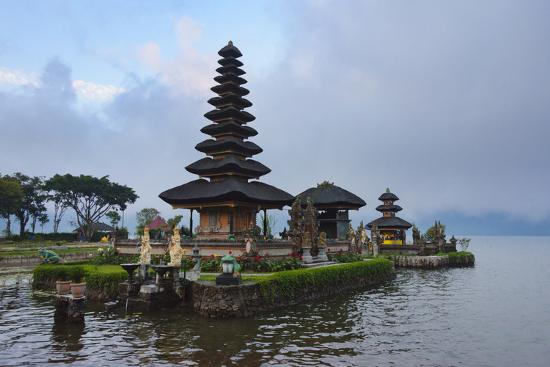 Pura Ulun Danu Bratan Water Temple Bali Island Indonesia