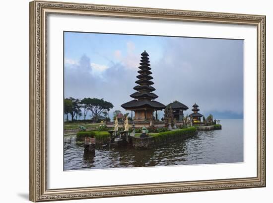 Pura Ulun Danu Bratan Water Temple, Bali Island, Indonesia-Keren Su-Framed Photographic Print