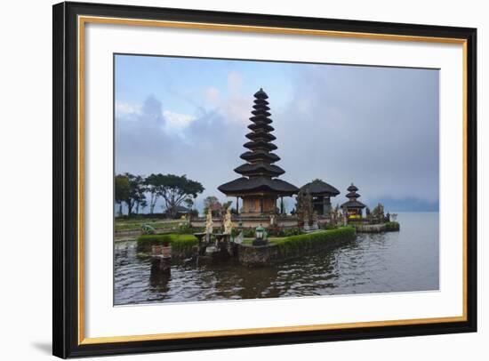 Pura Ulun Danu Bratan Water Temple, Bali Island, Indonesia-Keren Su-Framed Photographic Print