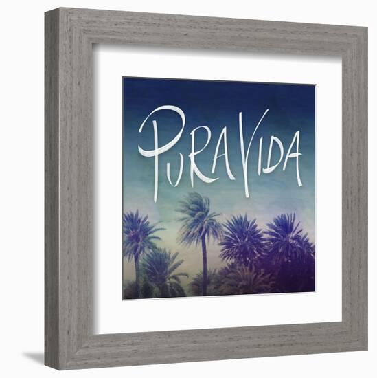 Pura Vida-Leah Flores-Framed Art Print