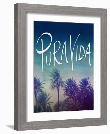 Pura Vida-Leah Flores-Framed Giclee Print