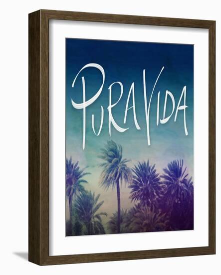 Pura Vida-Leah Flores-Framed Giclee Print