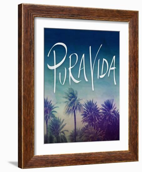 Pura Vida-Leah Flores-Framed Giclee Print