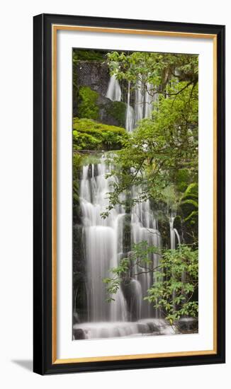 Purakanui Falls, Catlins, Otago, South Island, New Zealand-Rainer Mirau-Framed Photographic Print