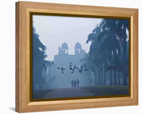 Purana Qila, Delhi, India-Walter Bibikow-Framed Premier Image Canvas