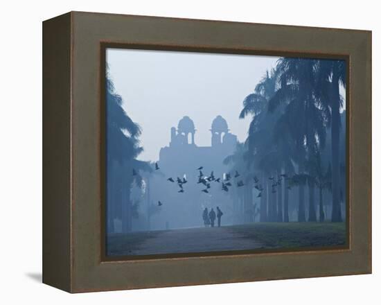 Purana Qila, Delhi, India-Walter Bibikow-Framed Premier Image Canvas