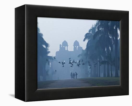 Purana Qila, Delhi, India-Walter Bibikow-Framed Premier Image Canvas