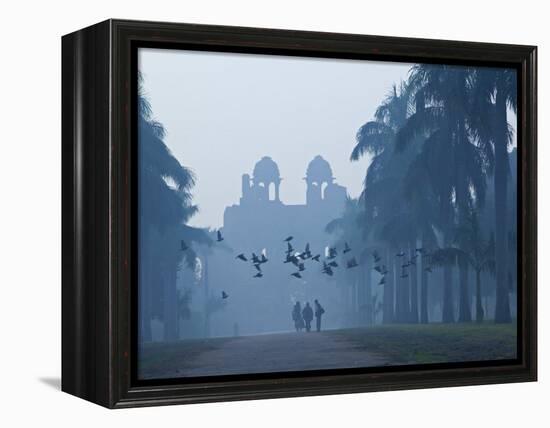 Purana Qila, Delhi, India-Walter Bibikow-Framed Premier Image Canvas