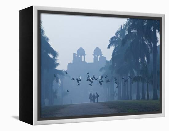 Purana Qila, Delhi, India-Walter Bibikow-Framed Premier Image Canvas