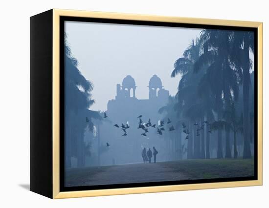 Purana Qila, Delhi, India-Walter Bibikow-Framed Premier Image Canvas