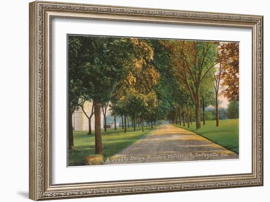 Purdue University, Lafayette, Indiana-null-Framed Art Print