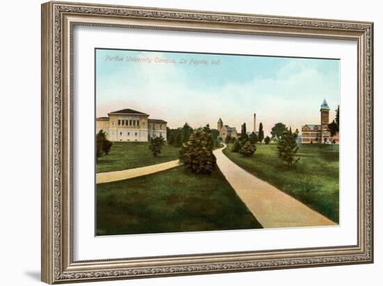 Purdue University, Lafayette, Indiana-null-Framed Art Print