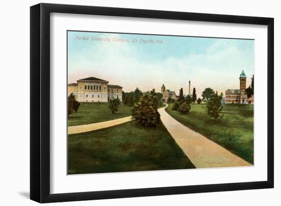 Purdue University, Lafayette, Indiana-null-Framed Art Print