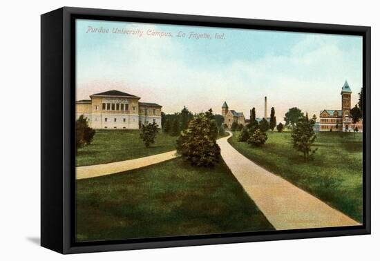Purdue University, Lafayette, Indiana-null-Framed Stretched Canvas