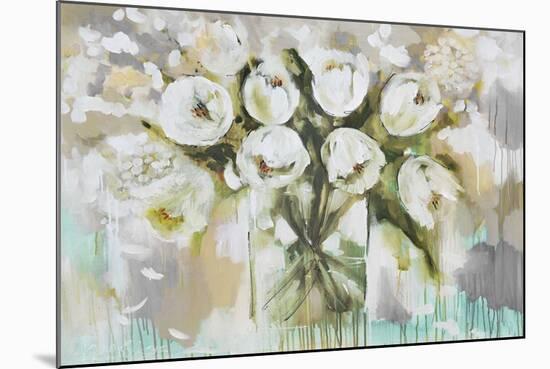 Pure Blanc Tulipa-Amanda J^ Brooks-Mounted Giclee Print