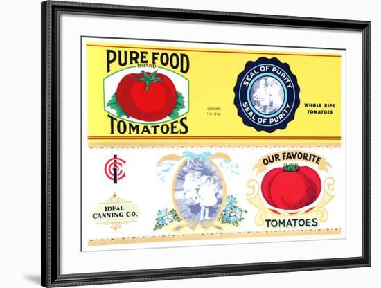 Pure Food Tomatoes-Barbara Cesery-Framed Limited Edition