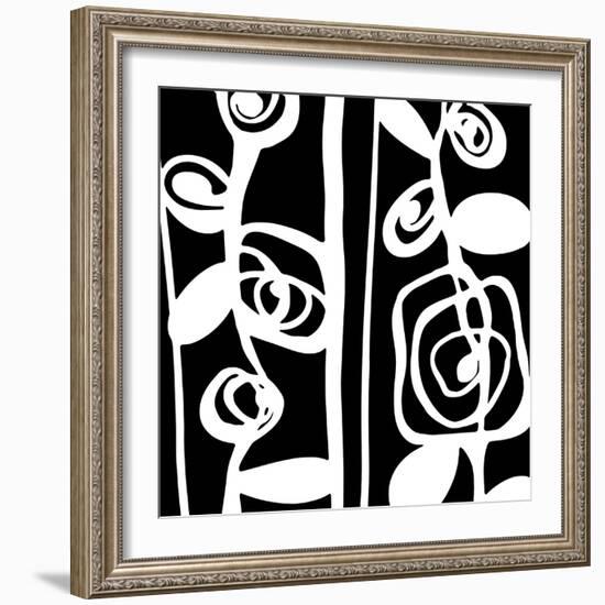 Pure Linear II-Clara Wells-Framed Giclee Print