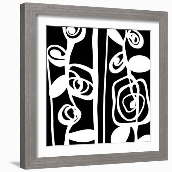 Pure Linear II-Clara Wells-Framed Giclee Print