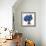 Pure Style II Blue-James Wiens-Framed Art Print displayed on a wall