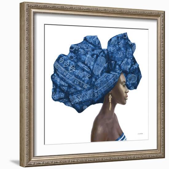 Pure Style II Blue-James Wiens-Framed Art Print