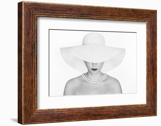 Pure White-Pauline Pentony MA-Framed Photographic Print