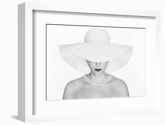 Pure White-Pauline Pentony MA-Framed Photographic Print