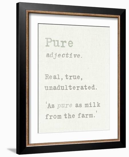 Pure-Max Carter-Framed Giclee Print