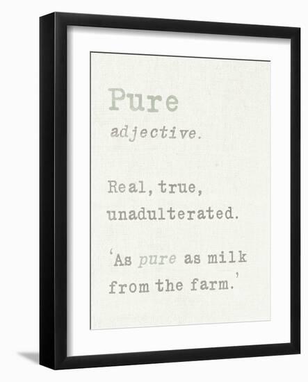 Pure-Max Carter-Framed Giclee Print