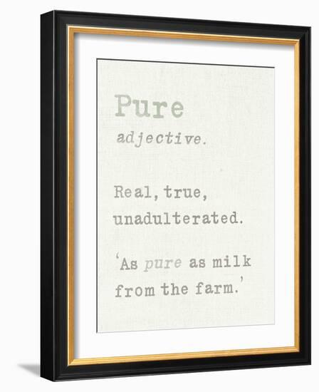 Pure-Max Carter-Framed Giclee Print