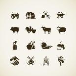 Business Concept Icons-PureSolution-Art Print