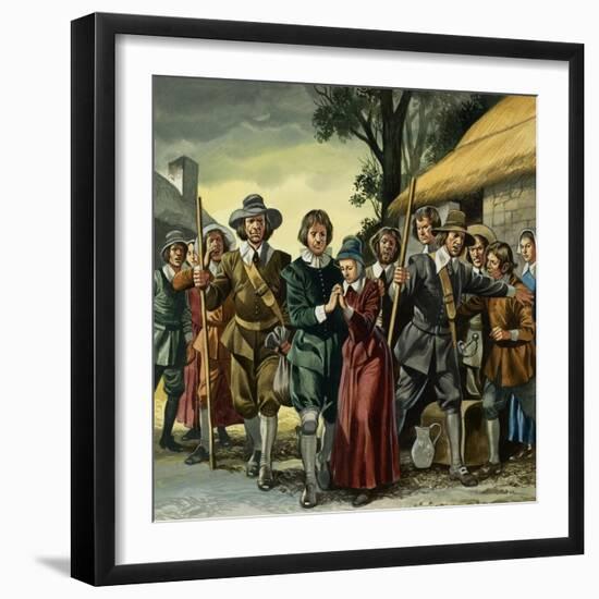 Puritans-Ron Embleton-Framed Giclee Print